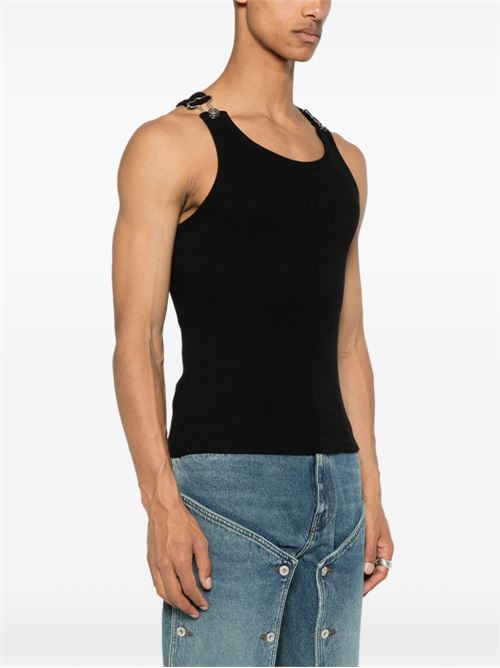 Ribbed tank top with buckles JEAN PAUL GAULTIER | 2425UDB023J05400